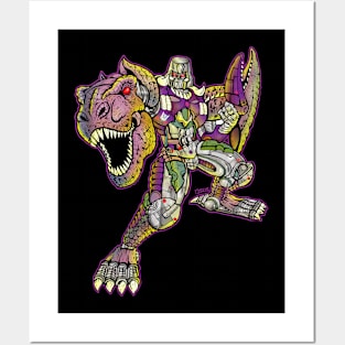 Beast Wars Transformers Megratron G1 by Blood Empire Posters and Art